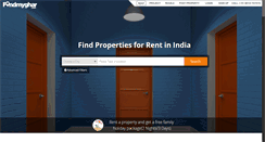 Desktop Screenshot of findmyghar.com